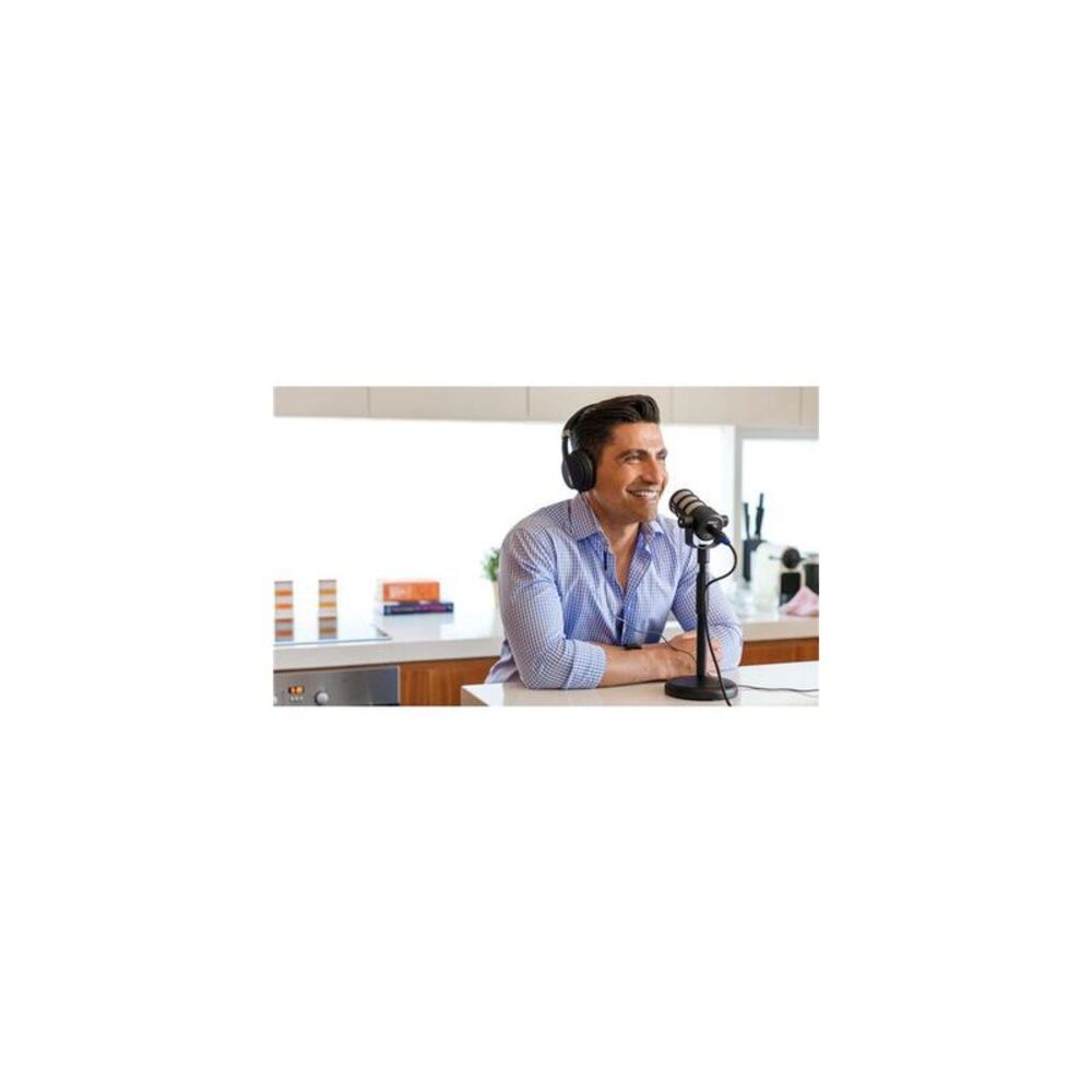 Open Box - RODE Microphones - RODE PodMic Dynamic Podcasting Microphone Black - Picture 9 of 10